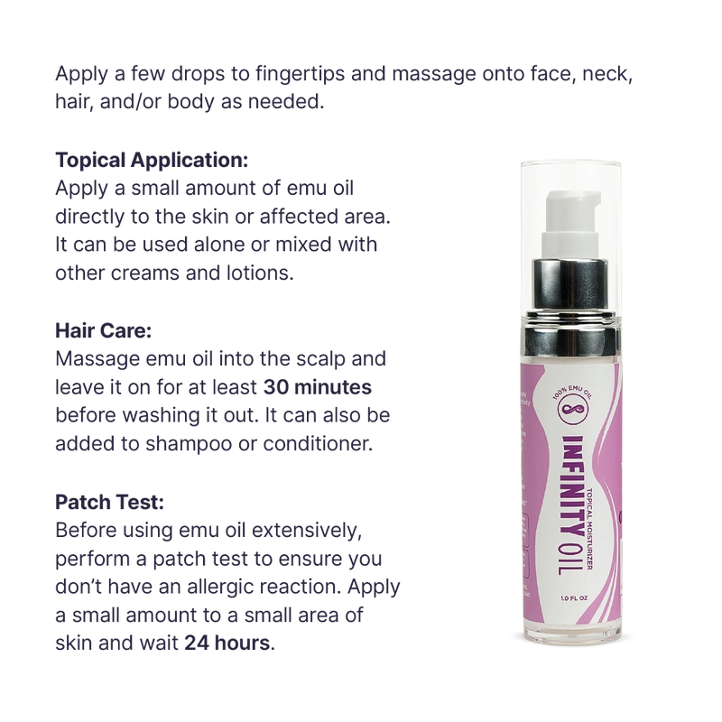 INFINITY OIL (TOPICAL MOISTURIZER)